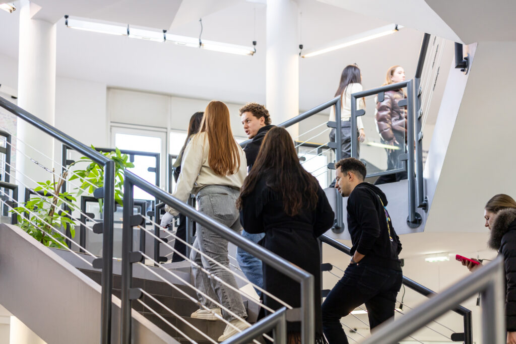 Apprenant sur le campus de Metz Technopôle